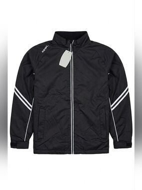 Kewl Team Black Eye Technical Insulated Wind Jacket w/ White Accents, NWT, M